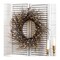 Cozy Country Berry Wreath 19 Inch Rustic Farmhouse Front Door Decor